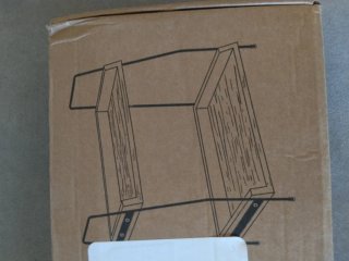 Estantería de pared con 2 baldas