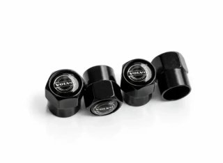4 Tapones de Neumaticos con Logo Emblema Volvo
