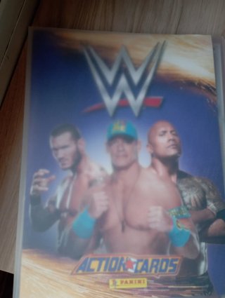 Álbum WWE 2015 Panini Action Cards