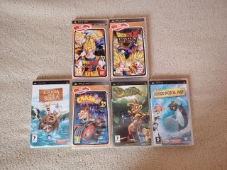 Lote de 6 Juegos para PSP.