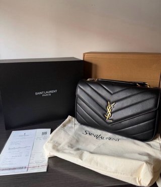 Bolso Saint Laurent (YSL) Negro