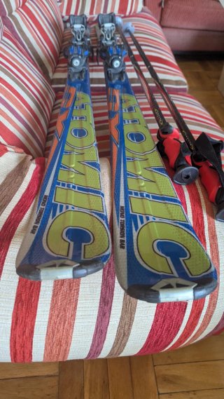 Esquís Atomic GS 10 162cm con Fijaciones Atomic