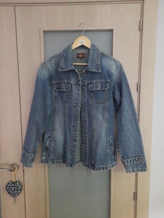 Chaqueta tejana mujer