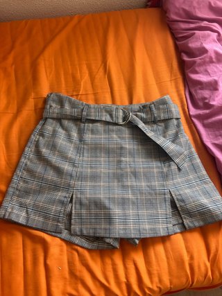 Falda pantalón de cuadros