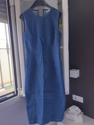 Vestido vaquero Stradivarius