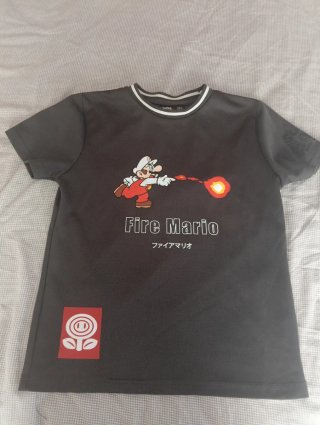 Camiseta Fire Mario Bros