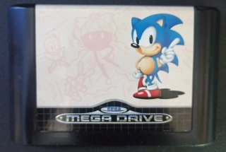Cartuccia Sonic per Sega Mega Drive