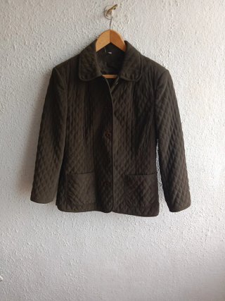 Chaqueta Acolchada Verde Oliva