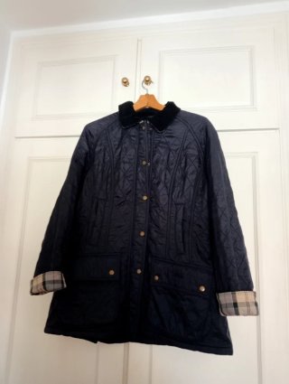Chaquetón Barbour Azul Talla 44