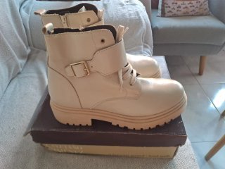 Botines Cayetano Jimenez Beige