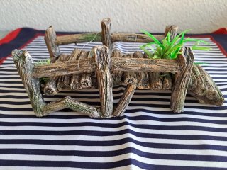 Adorno Puente para Acuario