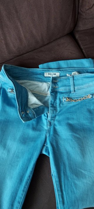 Pantalón Salsa Turquesa Talla 40