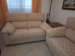 Set de 2 grandes sofás de Salón de 3 y 2 plazas
