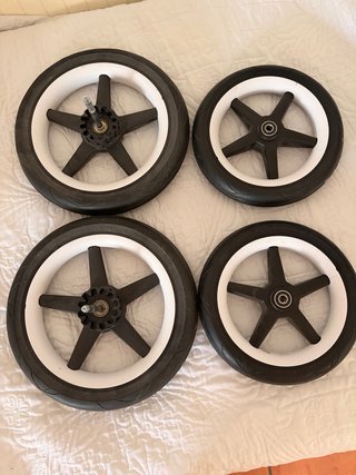 Set 4 Ruedas Espuma EVA Bugaboo Donkey