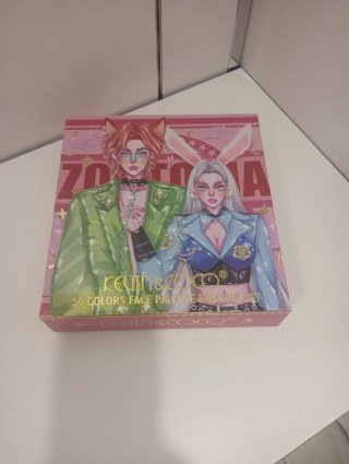 Paleta de Maquillaje 50 Colores Kevin & Coco