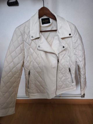 Chaqueta Acolchada Blanco Roto Talla XL