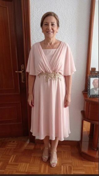 Vestido de Fiesta midi Talla 44, nuevo a Estrenar