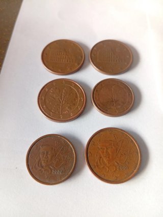 Set di 6 monete da Euro