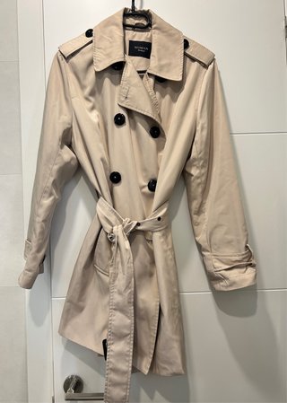 Gabardina beige El Corte Inglés