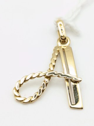 Colgante Letra A en Oro 18k