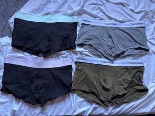 Pack 4 Calzoncillos Calvin Klein