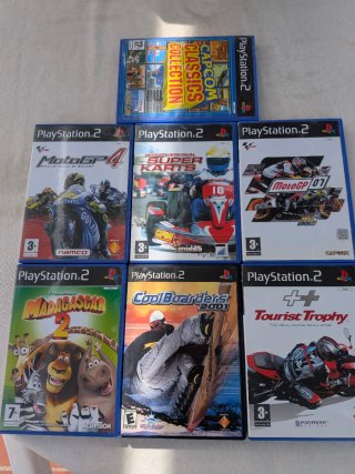 Lote de 7 Juegos para PlayStation 2 (PS2)