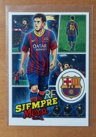 Cromo Messi Serie Comic Rookie 1/20