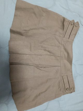 Minifalda Beige