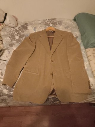 Chaqueta de Pana Zara Beige