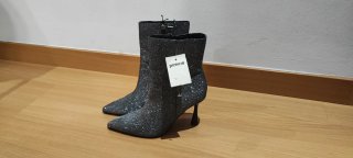 Botines con purpurina Pimkie