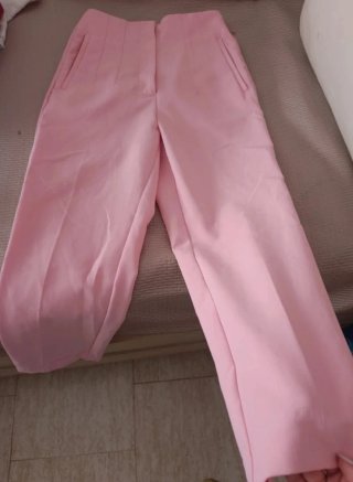 Pantalón de vestir rosa