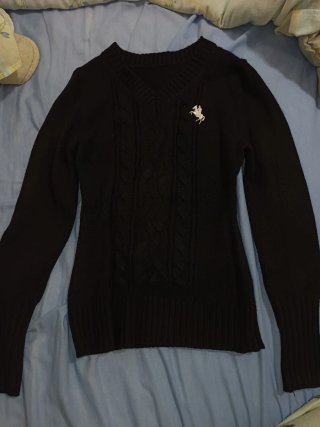 Jersey de punto negro
