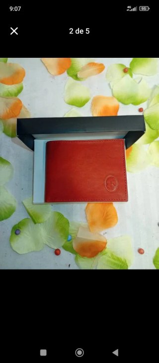 Cartera de Cuero genuine leather 267