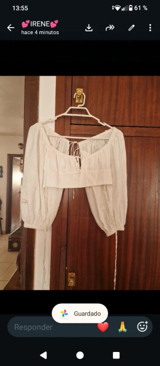 Top Zara Blanco