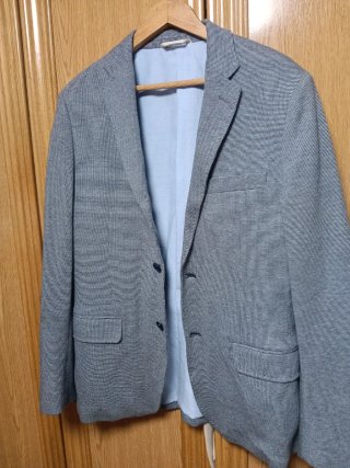 Americana Hombre Studio Gris