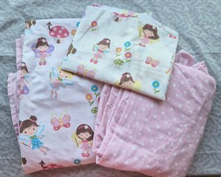 Funda Nórdica Infantil con Estampado de Hadas