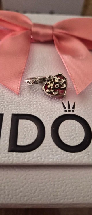 Charm Pandora Disney Minnie y Mickey Mouse