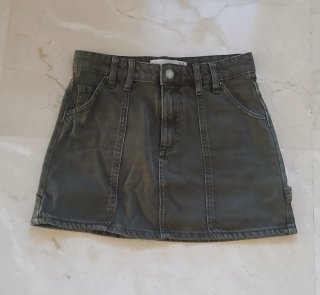 Falda Corta Verde Oliva Talla 34