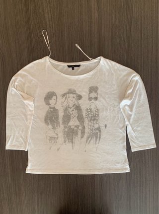 Camiseta Blanca Elogy Talla M