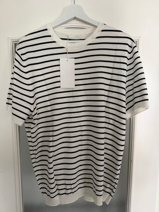 Jersey Manga Corta Zara Rayas