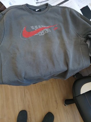 Sudadera Nike Gris