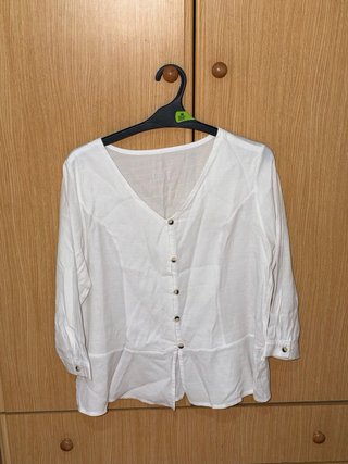 Blusa Blanca Talla XL