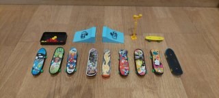 Set de 9 Fingerboards con Rampa