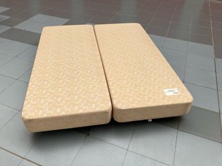 2 Canapés Flex 80x190 ó 160x190 unidos.