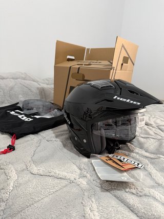 Casco Hebo Negro Talla L