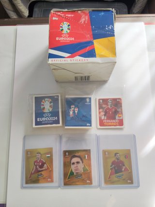 Lotto 153 Cromi Euro 2024 Topps