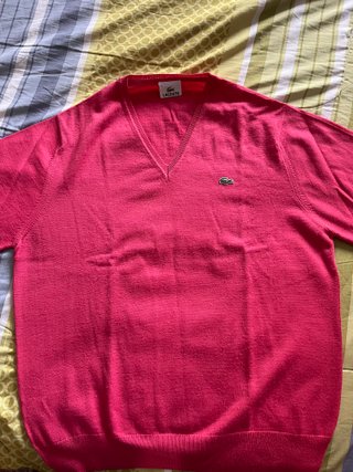 Jersey Lacoste Vintage Rosa