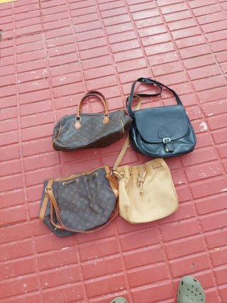 Lote de 4 bolsos variados