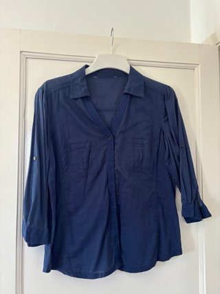 Camisa Azul Oscura