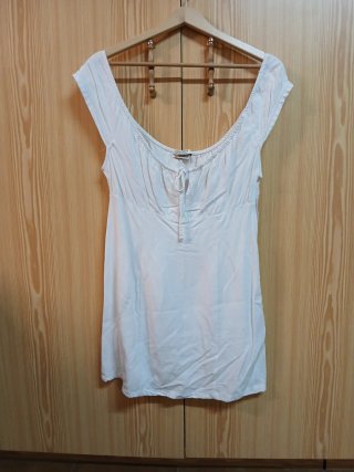 Vestido de verano blanco Pull&Bear